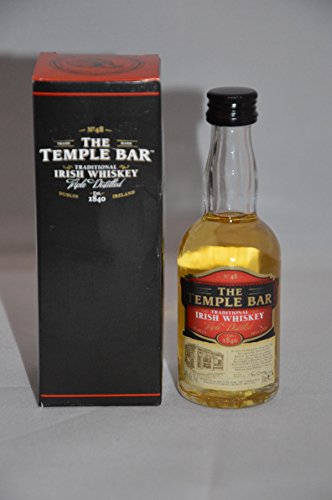 The Temple Bar Traditional Irish Whiskey Miniatur 0,05 l von The Temple Bar