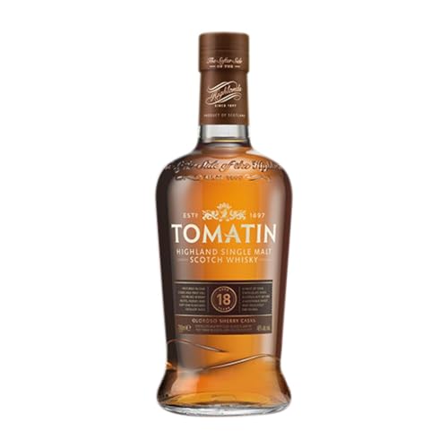 Whiskey Single Malt Tomatin 18 Jahre 70 cl von The Tomatin Distillery Company Ltd