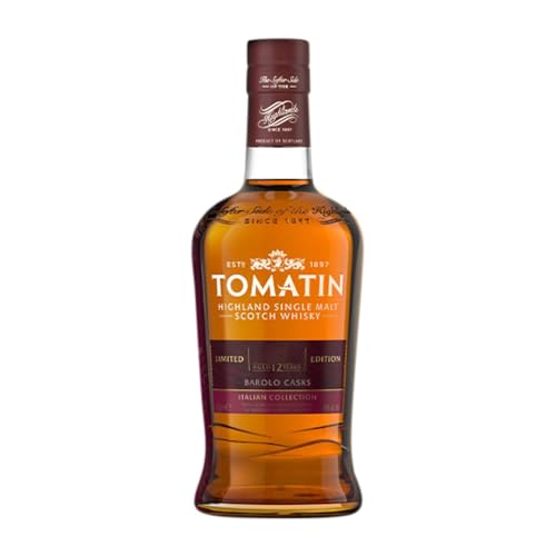 Whiskey Single Malt Tomatin Barolo Cask Colección Italiana 12 Jahre 70 cl von The Tomatin Distillery Company Ltd