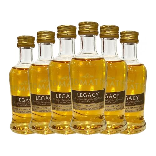 Whiskey Single Malt Tomatin Legacy Miniaturflasche 5 cl (Karton mit 6 Miniaturflasche von 5 cl) von The Tomatin Distillery Company Ltd