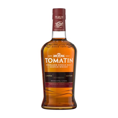 Whiskey Single Malt Tomatin Moscatel Cask Colección Portuguesa 15 Jahre 70 cl von The Tomatin Distillery Company Ltd