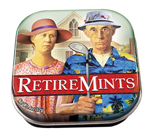 The Unemployed Philosophers Guild Retiremints - 1 Tin of Mints von The Unemployed Philosophers Guild