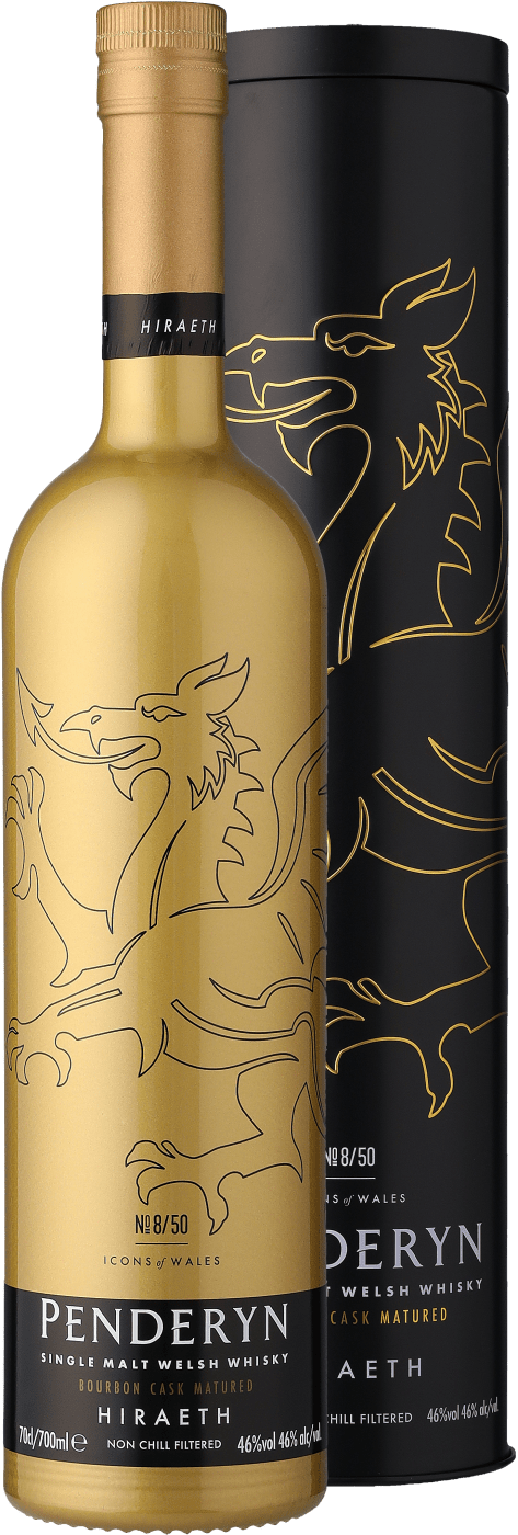 Penderyn Hiraeth Icon of Wales No. 8 Single Malt Welsh Whisky