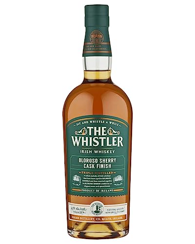 The Whistler Irish Whiskey OLOROSO SHERRY CASK FINISH 43% Volume 0,7l Whisky von The Whistler