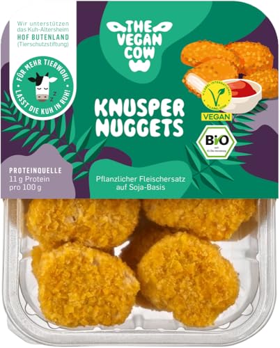 Vegane bio Knusper Nuggets 12 x 180 gr von The vegan COW