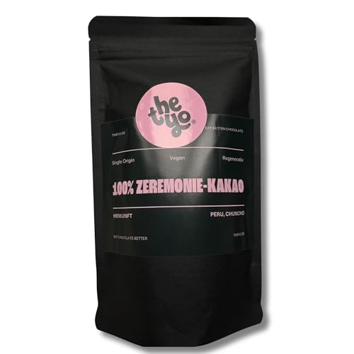 100% Zeremonie Cacao – Peru Chuncho | vegane Kakaomasse | ohne Zucker | für Kakaozeremonien von Theyo