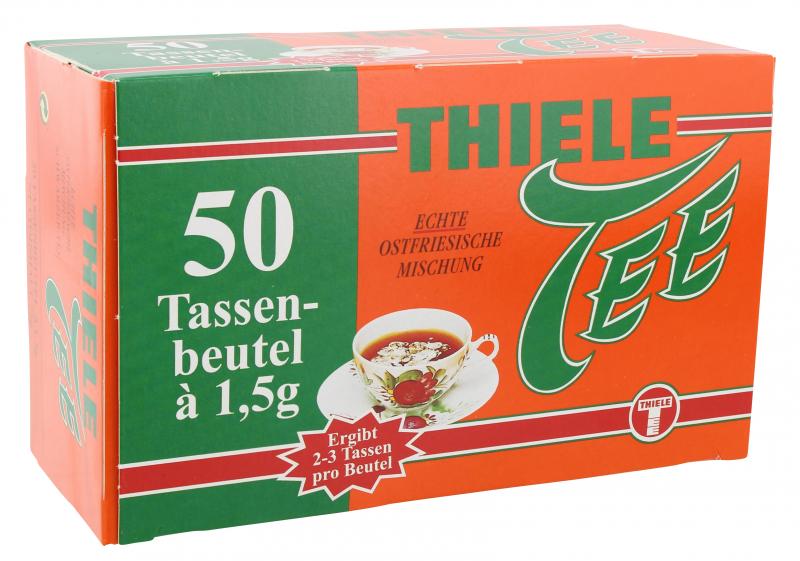 Thiele Tee Echte ostfriesische Mischung Tassenbeutel von Thiele Tee