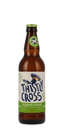 Thistly Cross Elderflower Holunder Cider 0,5 Liter von Thistly Cross