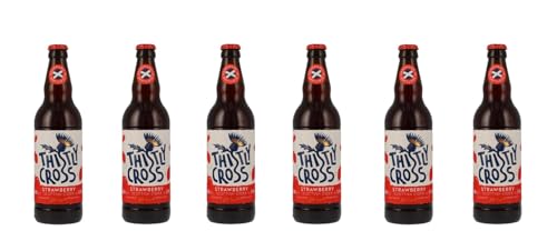 Thistly Cross Scottish Cider 6 x 0,5 Liter Strawberry von Thistly Cross