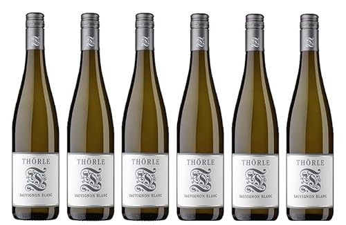 6x 0,75l - 2022er - Weingut Thörle - Sauvignon Blanc - Qualitätswein Rheinhessen - Deutschland - Weißwein trocken von Thörle