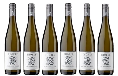 6x 0,75l - 2022er - Weingut Thörle - Weißburgunder - Qualitätswein Rheinhessen - Deutschland - Weißwein trocken von Thörle