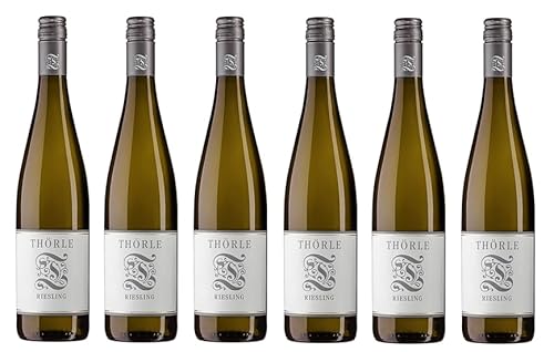 6x 0,75l - 2023er - Weingut Thörle - Riesling - Qualitätswein Rheinhessen - Deutschland - Weißwein trocken von Thörle