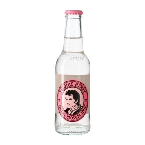 Getränke und Mixer 24 Einheiten Box Thomas Henry Cherry Blossom Tonic Kleine Flasche 20 cl von Thomas Henry GmbH & Co