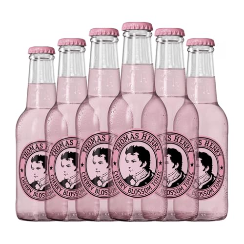 Getränke und Mixer Thomas Henry Tonic Pink Kleine Flasche 20 cl (Karton mit 6 Kleine Flasche von 20 cl) von Thomas Henry GmbH & Co