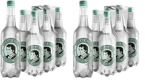 Thomas Henry Botanical Tonic | aufregend mild | Premium-Mixer | perfekte Ergänzung zu Gin, Wermut & Co | 6 x 750ml Einweg (Packung mit 2) von Thomas Henry