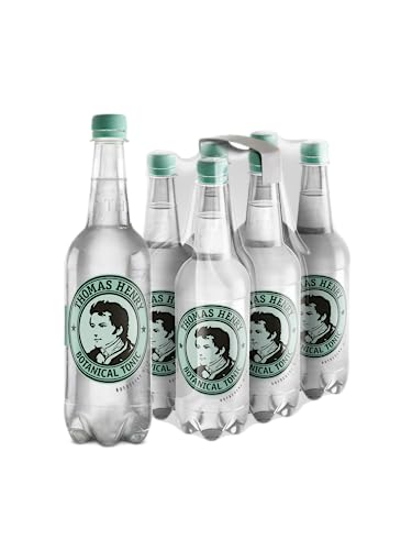 Thomas Henry Botanical Tonic | aufregend mild | Premium-Mixer | perfekte Ergänzung zu Gin, Wermut & Co | 6 x 750ml Einweg von Thomas Henry