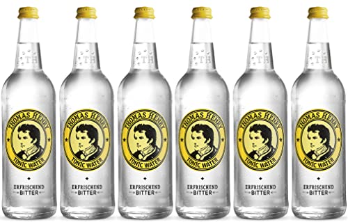 Thomas Henry Tonic Water - erfrischend bitter - (6 x 0,75 l Glas MW) 3er Set Bitterlimonade zum Mixen deiner Longdrinks und Cocktails mit Gin & Co. von Thomas Henry