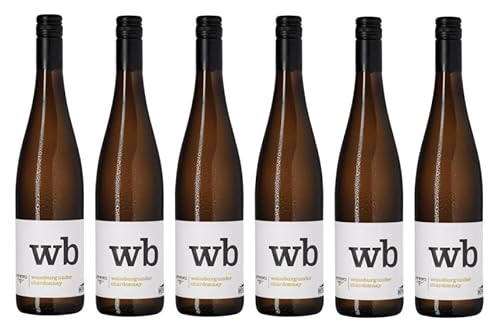 6x 0,75l - 2023er - Thomas Hensel - Aufwind - Weißburgunder & Chardonnay - Qualitätswein Pfalz - Deutschland - Weißwein trocken von Thomas Hensel