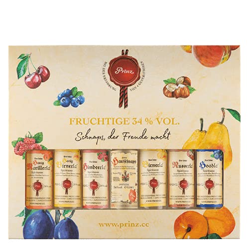 Prinz Geschenkset "Die kleinen Fruchtigen" 7 x 0,04 Liter von Thomas Prinz