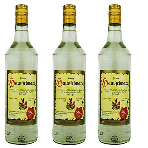 Prinz Hausschnaps Marille 3 x 1,0l 34% von Thomas Prinz