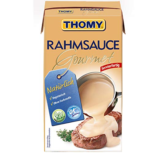 THOMY Rahmsauce Gourmet, servierfertig, 1er Pack (1 x 1L Packung) von Thomy