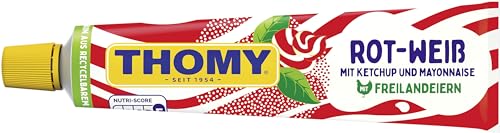 THOMY Rot-Weiß Ketchup & Mayonnaise, 200ml Tube, 1er Pack (1 x 200ml) von Thomy