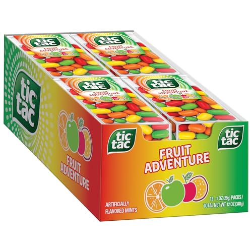 12 x Tic Tac Fruit Adventure - Fruchtiges Abendteuer - aus USA von Tic Tac