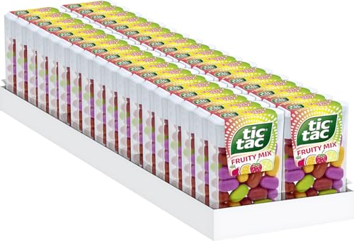 Ferrero tic tac Fruity Mix – Der kunterbunte Früchte-Mix – 36 x 18 g Packungen von Tic Tac