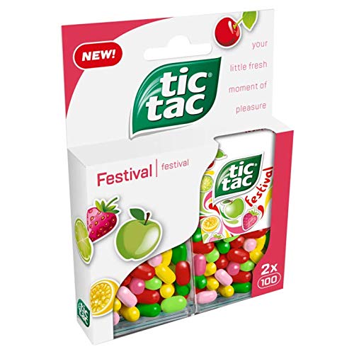 Münzstätten | Tic Tac | Duopack Festival | Gesamtgewicht 98 Gramm von Tic Tac