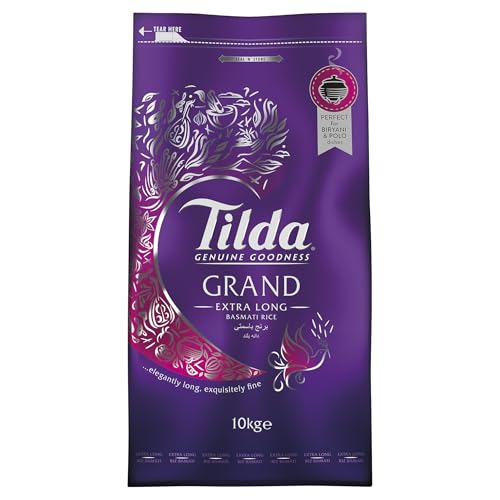 TILDA Basmatireis Extra Langkorn Reis white , Gewicht food:10 Kg von Tilda