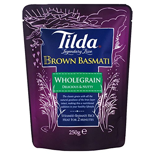 Tilda Steamed Brown Basmati Rice 250g - Brauner Basmati Reis von Tilda