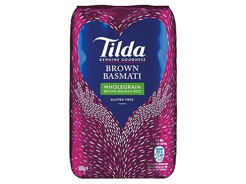 Tilda Wholegrain Basmati Rice, 1er Pack (1 x 500g) von Tilda