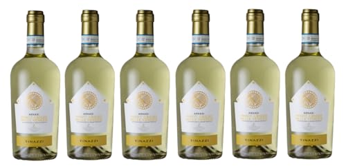 6x 0,75l - 2023er - Tinazzi - Arnasi - Pinot Grigio - delle Venezie I.G.P. - Veneto - Italien - Weißwein trocken von Tinazzi