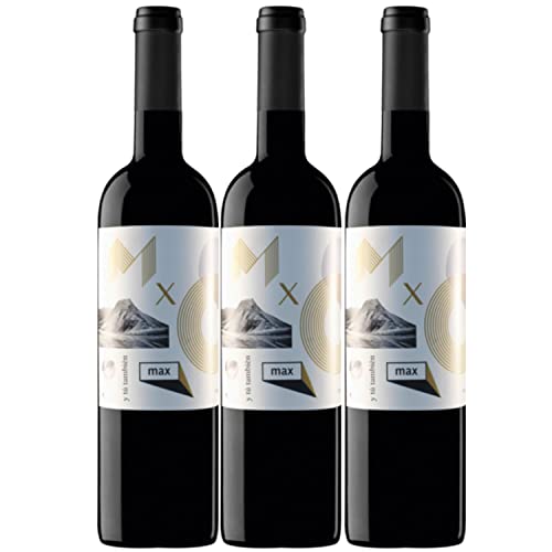 Tinedo Max de Castilla Rotwein spanischer Wein trocken VdlT Spanien I Versanel Paket (3 x 0,75l) von Tinedo