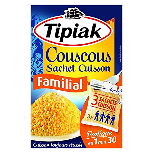 Tipiak Couscous Cooking Bag Format Familie Für 3 Beutel 330G (Satz 4) von Tipiak