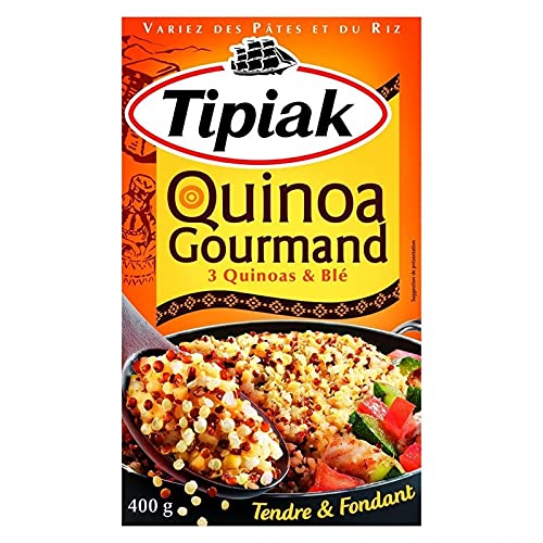 Tipiak Quinoa Gourmand 3 quinoas & BLA © Soft & Fudge 400G (Satz 4) von Tipiak