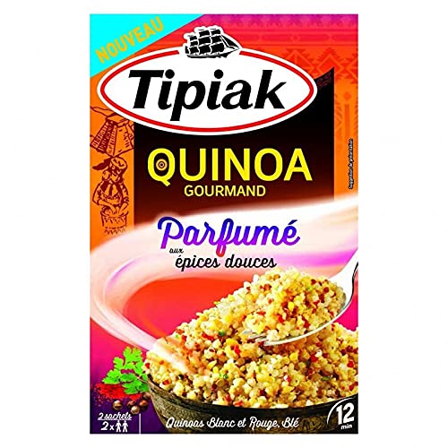 Tipiak Quinoa Gourmand parfümiert © Ã ‰ Um Pices Süße rote und weiße Quinoa BLA © für 2 Beutel 240G (Satz 4) von Tipiak