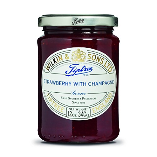 Strawberry & Champagne conserve 340g. Tiptree. 6 Stk. von Tiptree