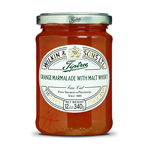 Tiptree Orangenmarmelade mit Malt Whisky Fine Cut (340g) - Packung mit 2 von Tiptree