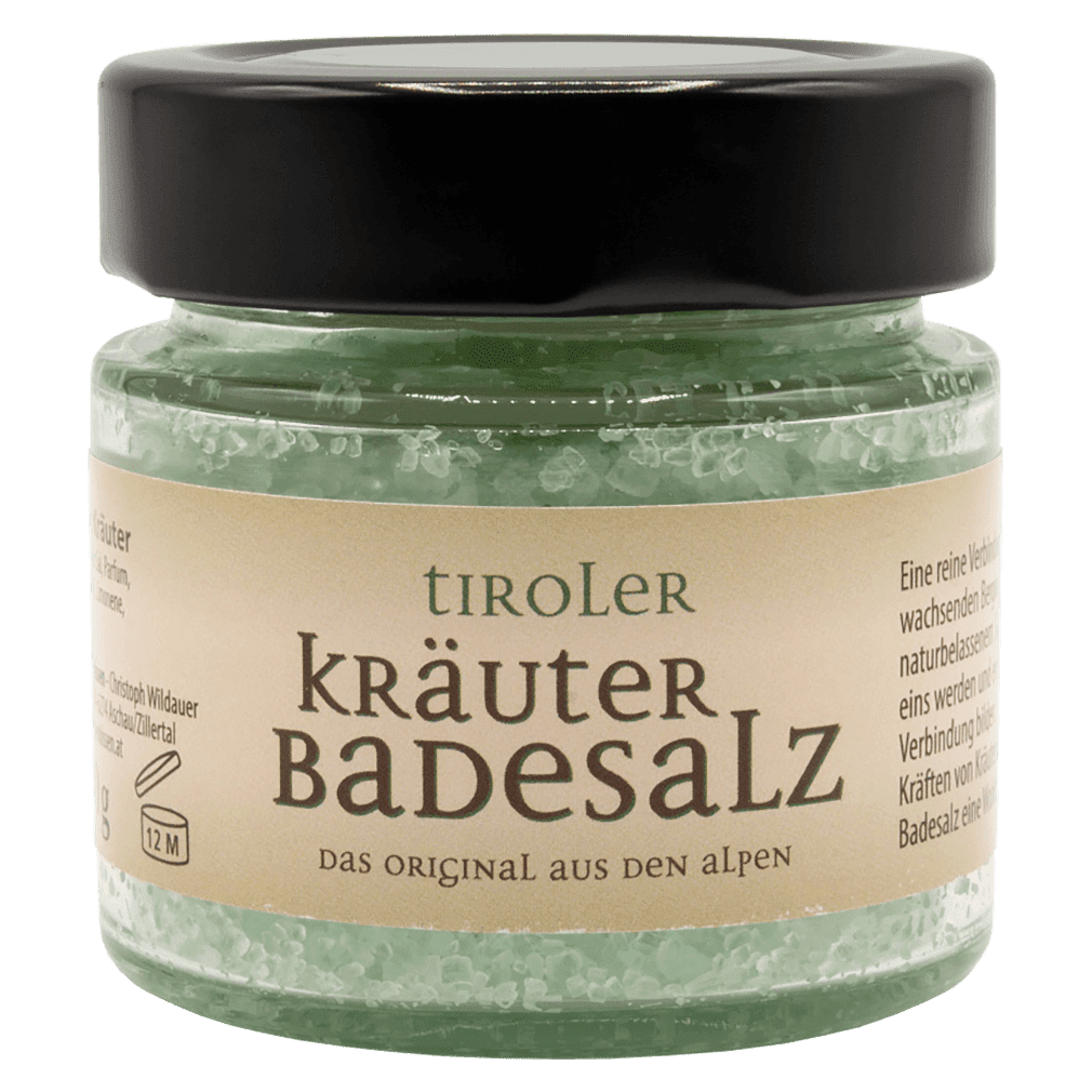 Badesalz Kräuter von Tiroler Zirbenkissen