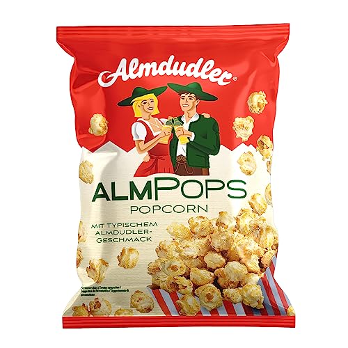 Almdudler Almpops Popcorn - mit Typischem Almdudler-Geschmack 125g von Tise Süsswaren