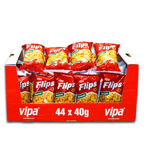 Erdnussflips Big Pack 44x40g (1760g) von Tise Süsswaren