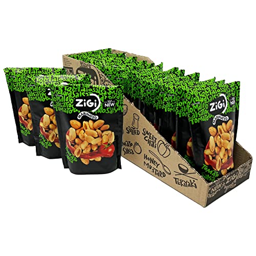Marinierte Erdnüsse von Zigi - Tomato Salsa 14x70g Marinierte Erdnüsse von Zigi - Tomato Salsa 14x70g von Tise Süsswaren