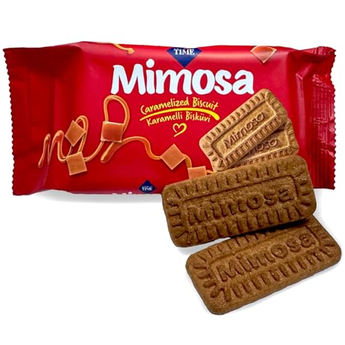 Mimosa Biscuit Kramellisierter Keks 20 x 128g von Tise Süsswaren