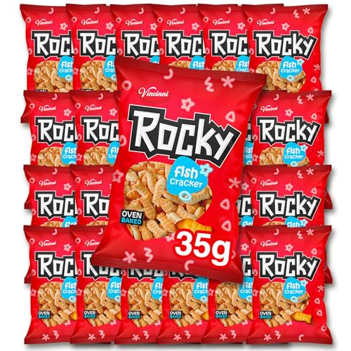 Rocky Fish Cracker 32 x 35g (1120g) von Tise Süsswaren