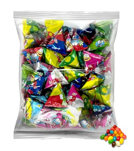 Tise Süsswaren Mystery Dots 80 Stück Süßigkeiten Mix (480g) für Wurfmaterial, Kindergeburtstag, Pinata von Tise Süsswaren