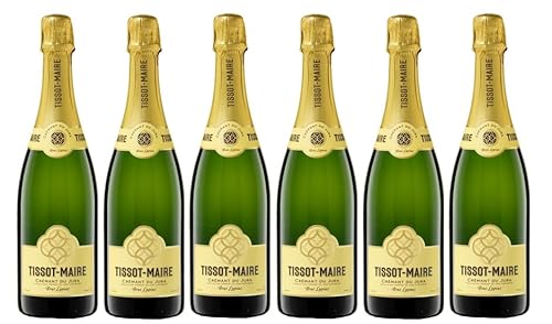 6x 0,75l - Tissot-Maire - Brut Lapiaz - Crémant de Jura A.O.P. - Frankreich - Schaumwein brut von Tissot-Maire