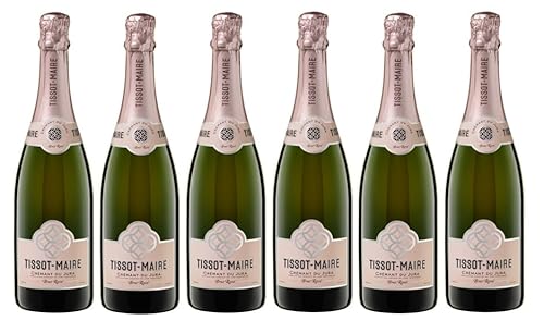 6x 0,75l - Tissot-Maire - Brut Rosé - Crémant de Jura A.O.P. - Frankreich - Rosé-Schaumwein brut von Tissot-Maire