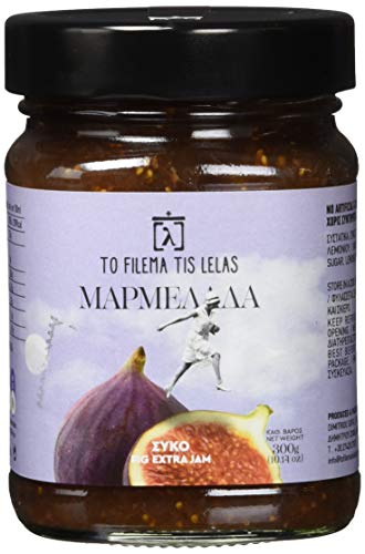 To Filema Tis Lelas Handgemachte Feige Extra Marmelade, 2er Pack x 300g (Ingesamt: 600g) von To Filema Tis Lelas