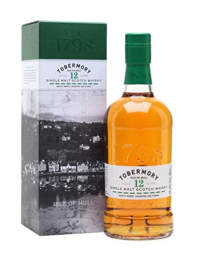 Tobermory 12 Jahre American Oak 0,7 Liter 46,3% Vol. von Tobermory